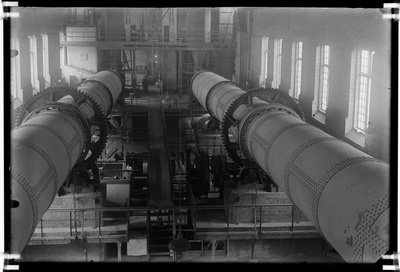 Kunda. Third factory turning ovens. Interior view  similar photo