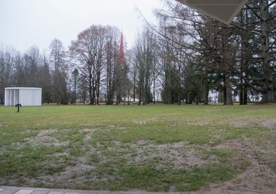 foto, vaade Türi kirikule rephoto