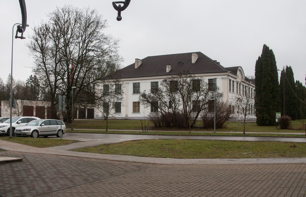 Türi church and school house rephoto