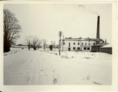 Photo, Järva-Jaani view, weerei 1959.  duplicate photo
