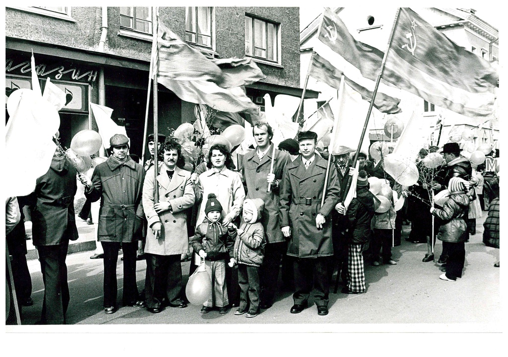 Demonstration in Narva