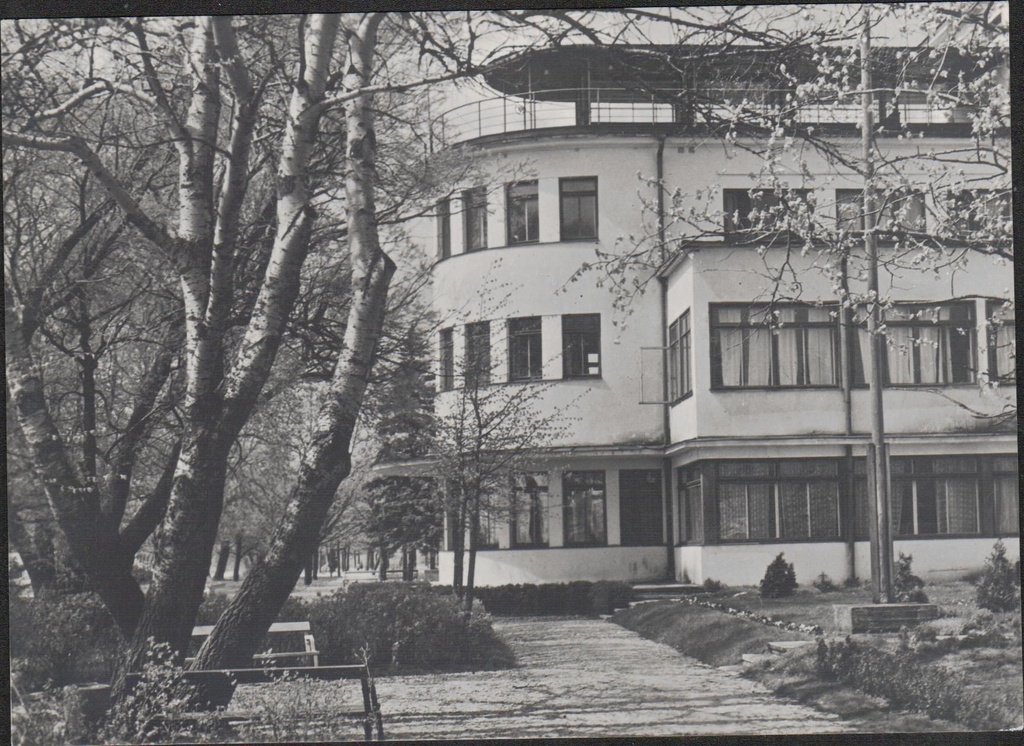 Postcard Pärnu sanatoorium Estonia 1968