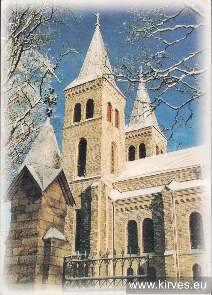 Postcard Rapla Mary Magdaleena Church