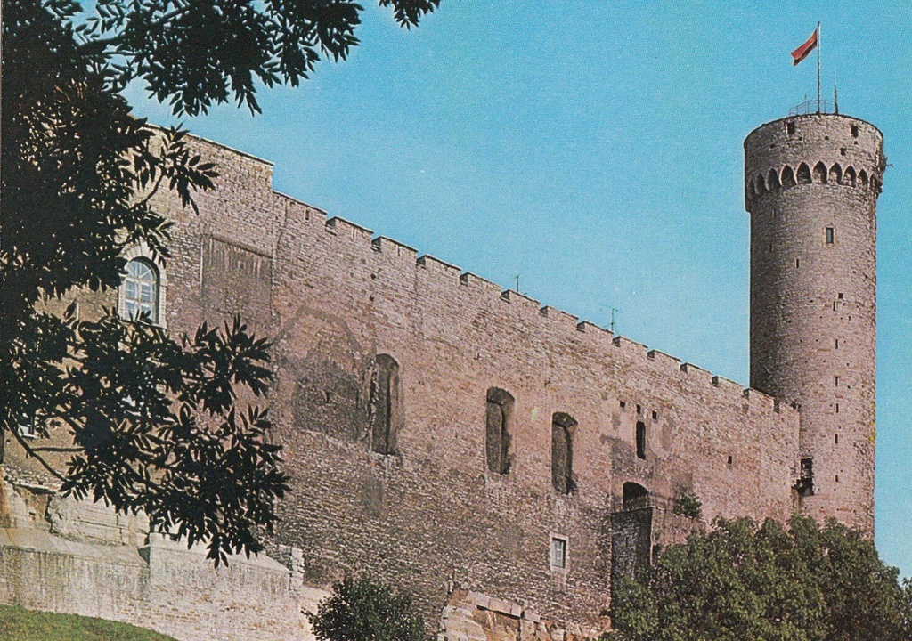 Postcard Tallinn Pikk Hermann Toompea 1979