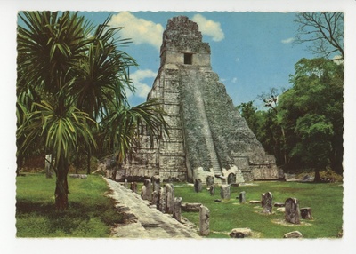 Templo Gran Jaguar, Tikal-Petén GUATEMALA, C A  duplicate photo