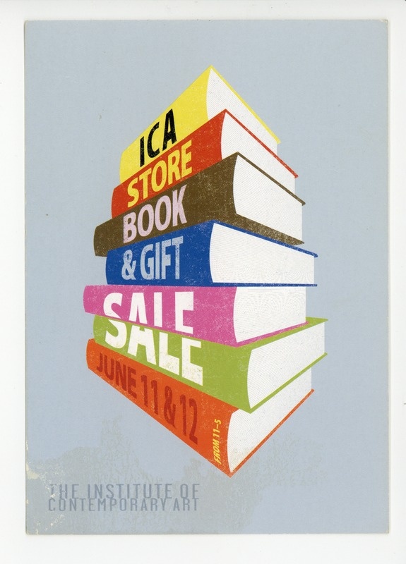 Book and Gift Sale, The Institute of Contemporary Art (ICA) in Boston, Massachusetts