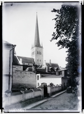 View of the Oleviste Church  duplicate photo