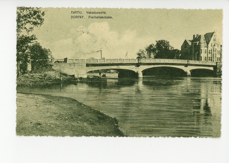 Tartu Vabadusesild - Dorpat Freiheitsbrücke (Vabadussild)