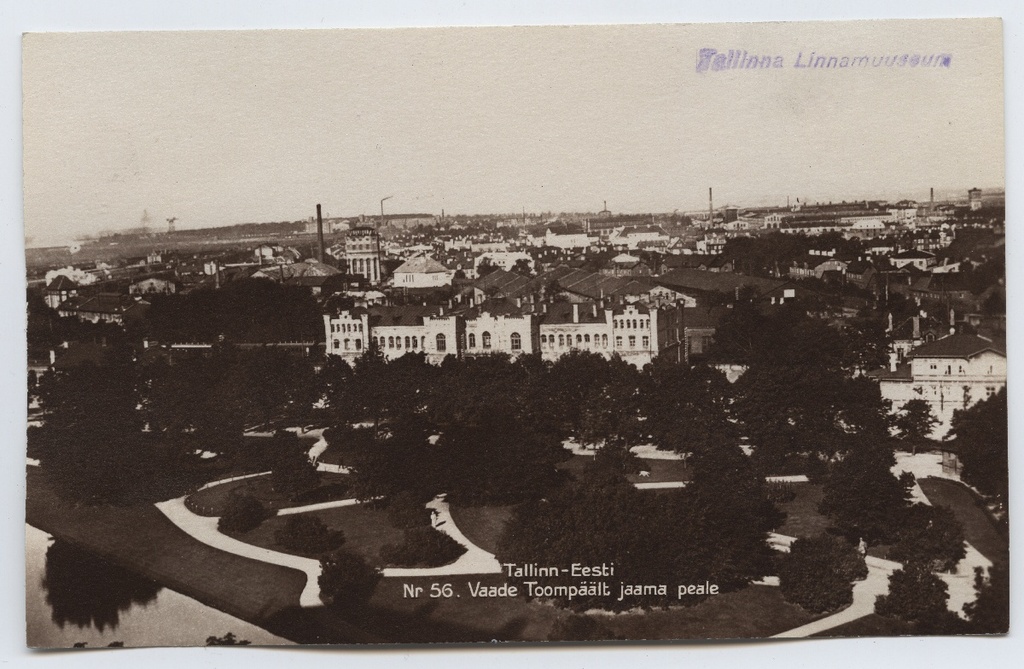 Tallinn, view of the Baltic Station.