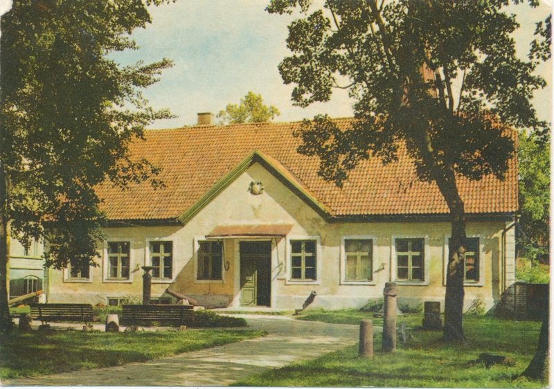 Postcard. Haapsalu Home Museum. Photo: R. Haavamägi. Colorful. Haapsalu. 1968.