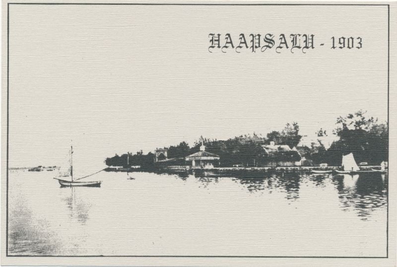 Postcard set. Haapsalu 1903.
