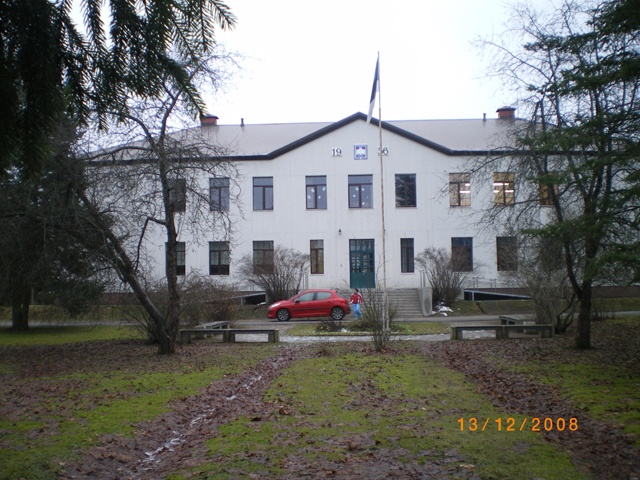 Turba Gymnasium, renovated from the outside of the school house.
