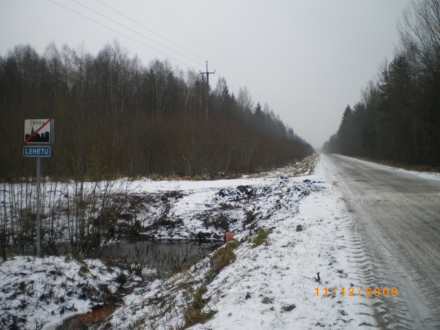 Health road, end of the safety and start of the Lehetu, new truup to the raba