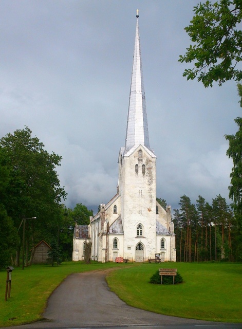 Tarvastu Peetri Church in Porsa village in Viljandimaa rephoto