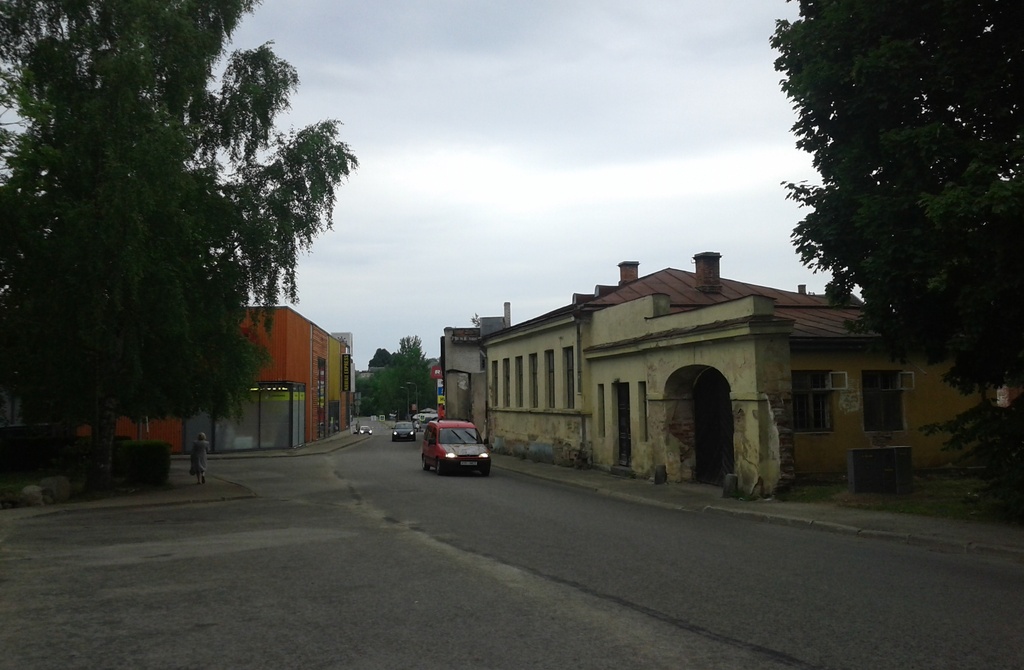 Valga, Raja tänav rephoto