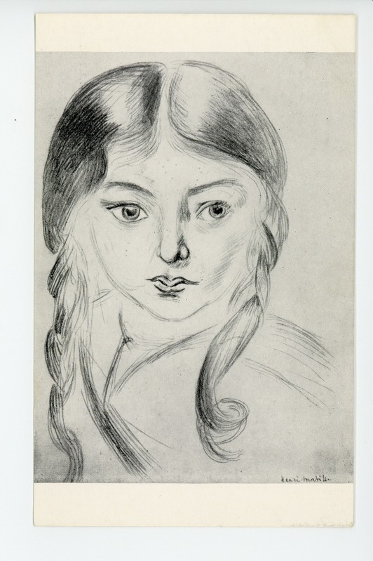 Henri Matisse (1869-1954), Portrait of Mademoiselle Vignier