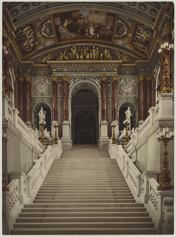 Vienna. Burgtheater Inneres