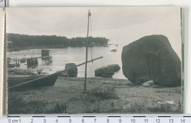 The Estonian beach, the King
