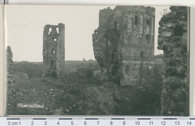 Ruins of Vastseliina Castle  duplicate photo