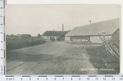 Estonian village, Aidu village in Põltsamaa  duplicate photo