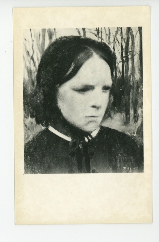 Edgar Degas, Portrait of Estelle Balfour