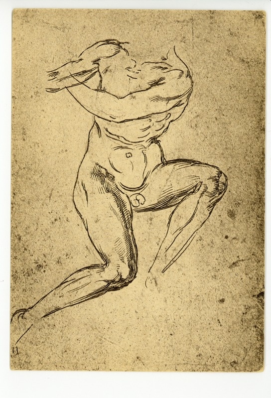 Raffael (1483-1520) Aktstudie