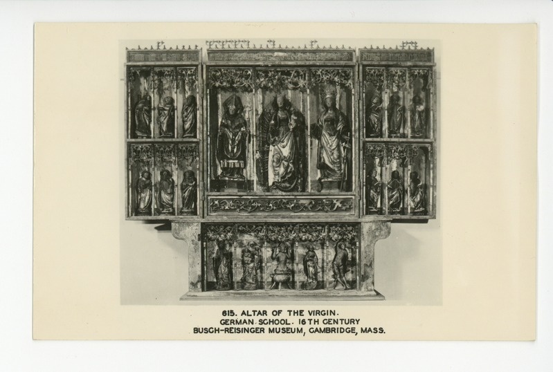 Altar of the Virgin, 16th century, German School