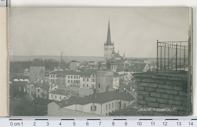 Tallinn (Reval), view from Toompea  duplicate photo