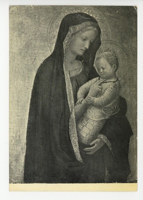 Masaccio, Madonna col Bambino (1426)  duplicate photo