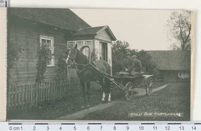 Estonian village, farmhouse in Tartumaa  duplicate photo
