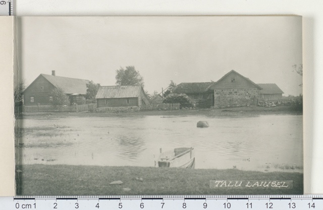 Estonian village, farm on Laiusel