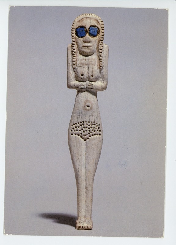 Ivory figurine of a woman