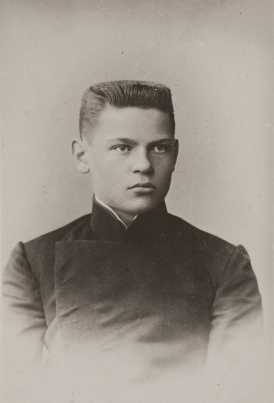 Erik Obermann 17-aastasena