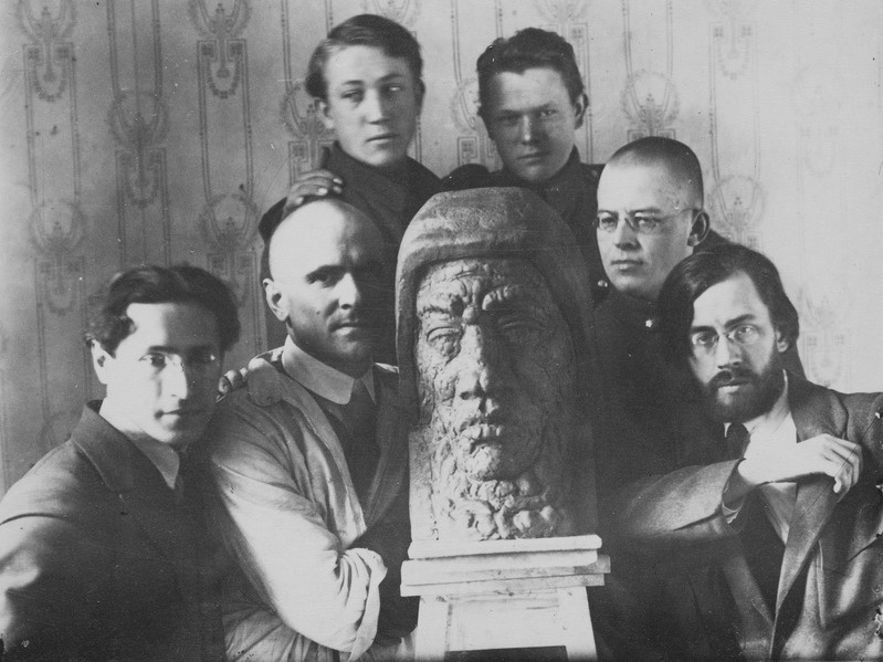 Julius Genss, Anton Starkopf, Eduard Wiiralt, Ado Vabbe