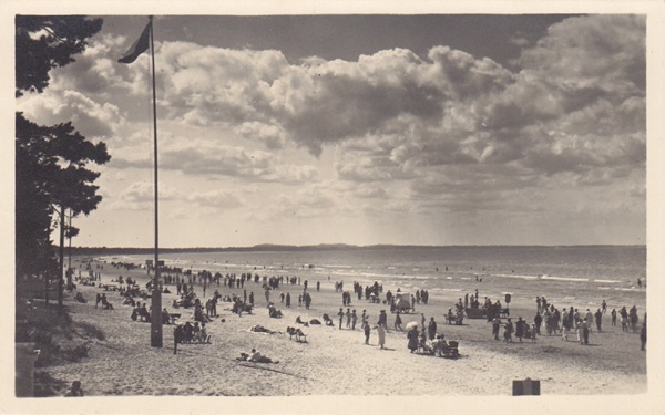 Narva-jõesuu. Sea beach