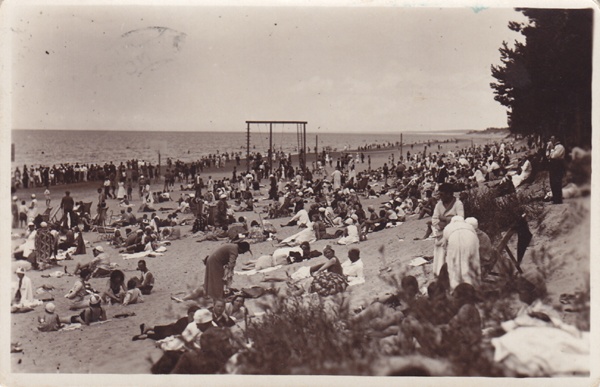 Narva-jõesuu. Sea beach
