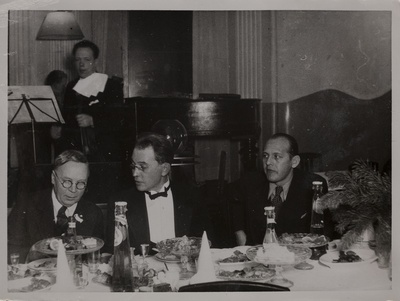 Oskar Lutsu 50. a juubelibankett Sinimandrias 7. jaanuaril 1937  duplicate photo