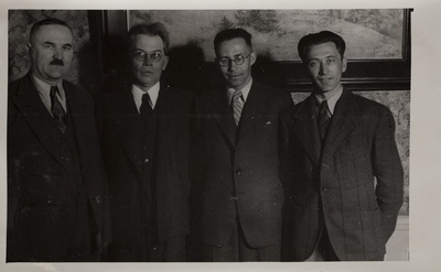 Koos läti ja leedu kirjanikega Riias 31. mail 1940  duplicate photo