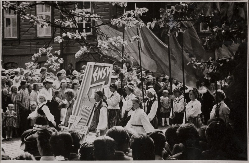 1960. a laulupeo rongkäik
