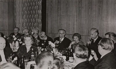 Hans Kruusi juubelibanketil restoranis "Kevad"  duplicate photo