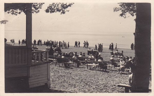 Narva-jõesuu. Sea beach