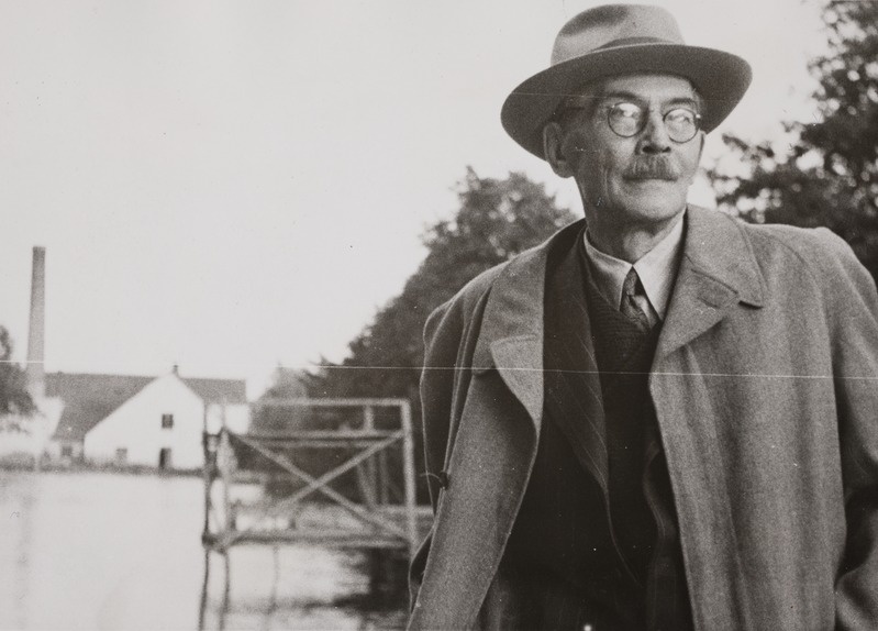 Friedebert Tuglas Ahjal 1955