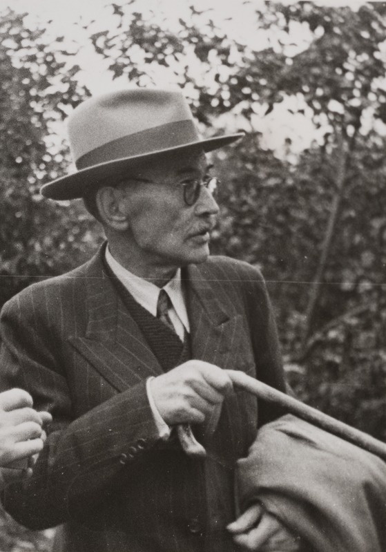 Friedebert Tuglas Ahjal 1955