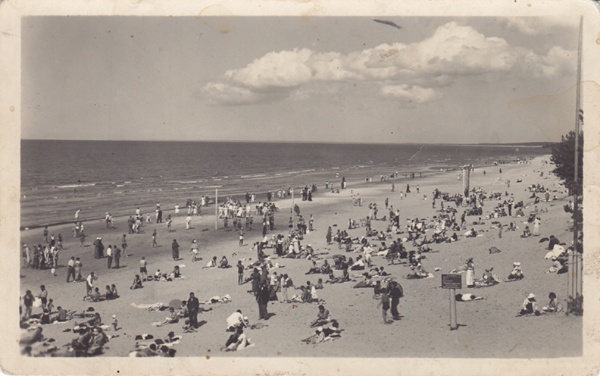 Narva-jõesuu. Sea beach