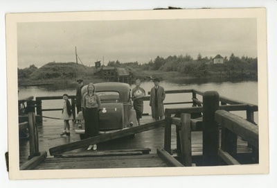 Pljussa jõel, suvel 1937  duplicate photo