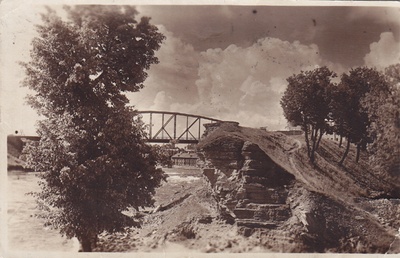 Narva railway bridge  duplicate photo