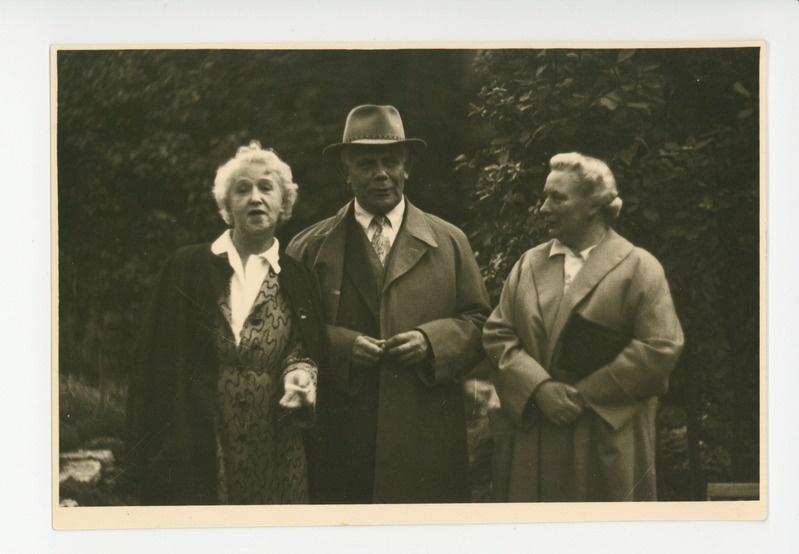 Elo Tuglas, Hans Kruus, Vanda Kruus, 1960