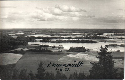 Photo. View of the event. 1940.  duplicate photo