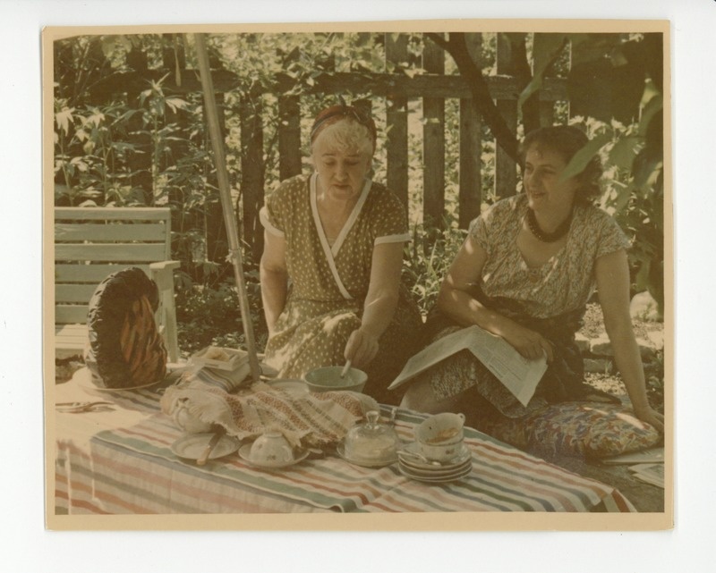 Elo Tuglas ja Helga Kohlap, 1960
