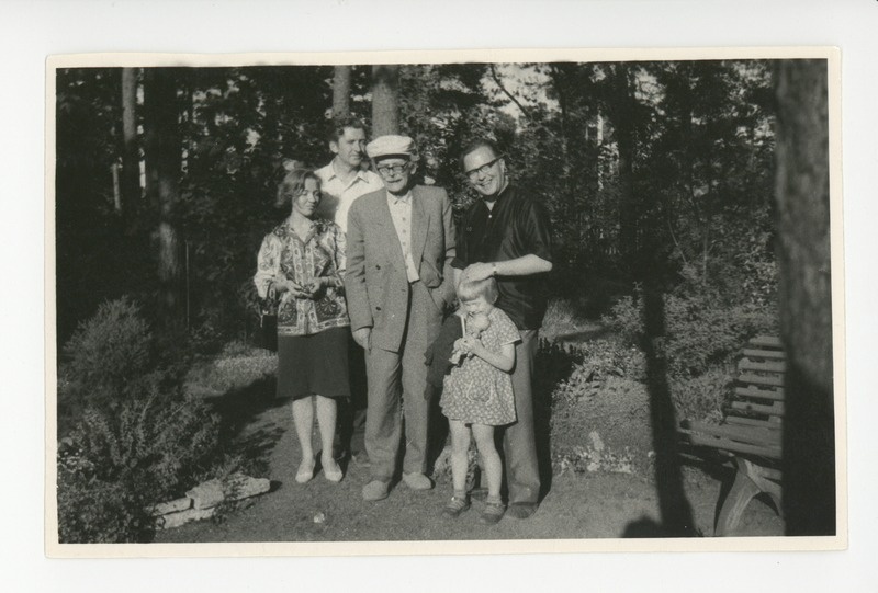 Rauni Westerlund, Valdek Kruuspere, Friedebert Tuglas, Risto Westerlund, Piret Kruuspere, 1966